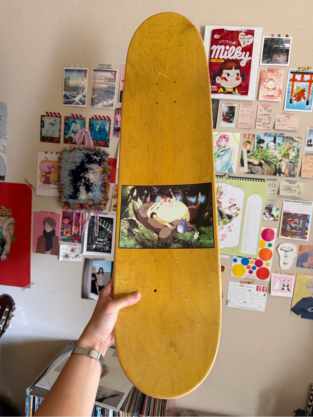 Hookups Totoro Graphic Skateboard Deck - Picture 3 of 4